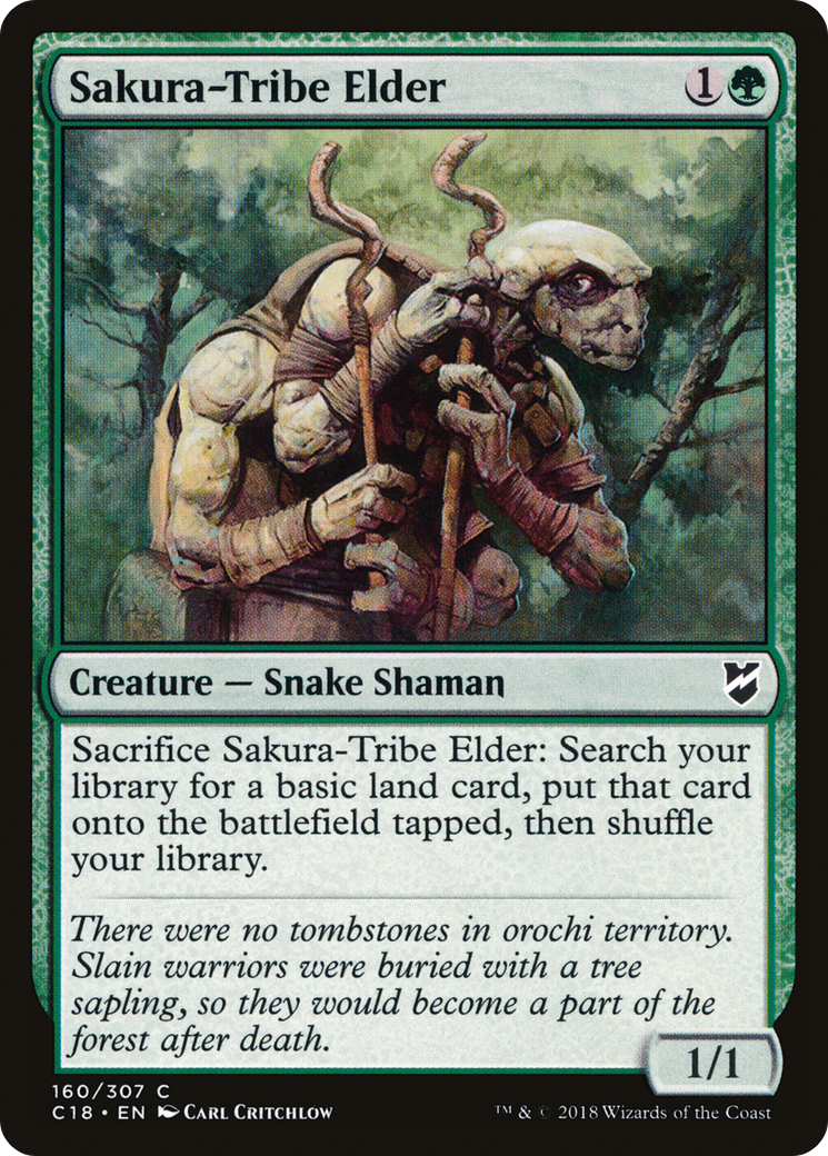 Image of Sakura-Tribe Elder [Commander 2018]