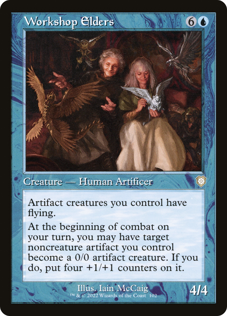Image of Workshop Elders (Retro) [The Brothers' War Commander]