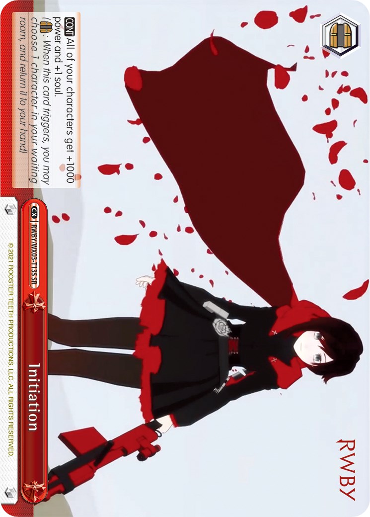 Image of Initiation (RWBY/WX03-T13S SR) [RWBY]