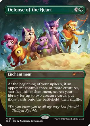 Image of Defense of the Heart (SLD-2537) - Secret Lair Drop Series Foil