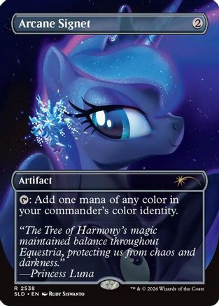 Image of Arcane Signet (2538) (SLD-2538) - Secret Lair Drop Series Foil