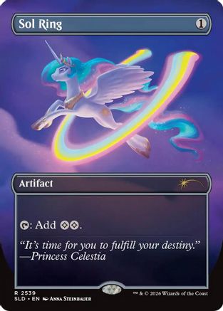Image of Sol Ring (2539) (SLD-2539) - Secret Lair Drop Series Foil