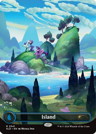 Image of Island (2541) (SLD-2541) - Secret Lair Drop Series