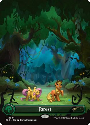 Image of Forest (2544) (SLD-2544) - Secret Lair Drop Series Foil