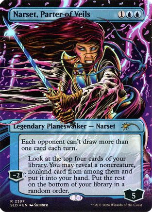 Image of Narset, Parter of Veils (2397) (SLD-2397) - Secret Lair Drop Series Foil
