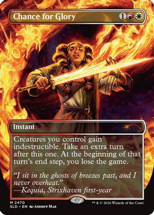 Image of Chance for Glory (SLD-2470) - Secret Lair Drop Series Foil