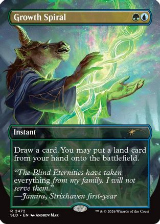Image of Growth Spiral (2472) (SLD-2472) - Secret Lair Drop Series Foil