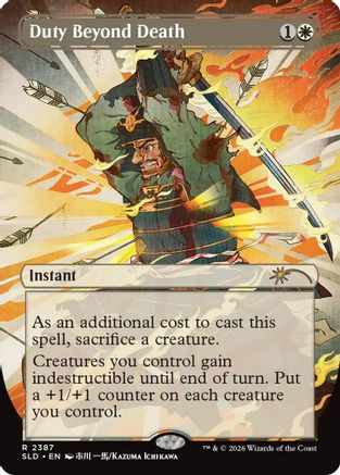 Image of Duty Beyond Death (SLD-2387) - Secret Lair Drop Series