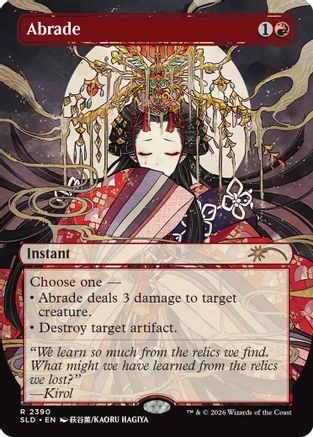Image of Abrade (2390) (SLD-2390) - Secret Lair Drop Series