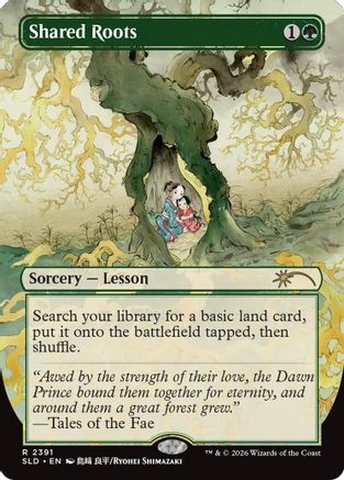 Image of Shared Roots (SLD-2391) - Secret Lair Drop Series Foil
