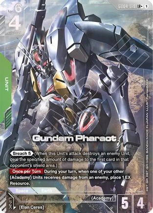 Image of Gundam Pharact (LR+) (GD04-018) - Phantom Aria Holofoil
