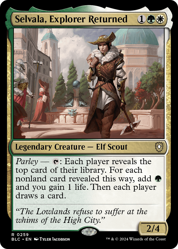 Image of Selvala, Explorer Returned [Bloomburrow Commander]