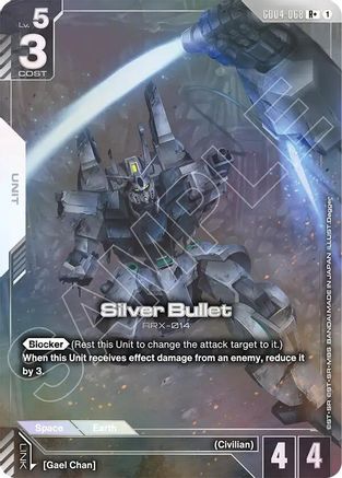 Image of Silver Bullet (R+) (GD04-068) - Phantom Aria Holofoil