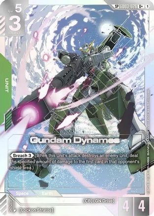Image of Gundam Dynames (SP) (U+) (GD03-020) - Phantom Aria Holofoil
