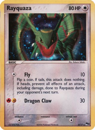 Image of Rayquaza (2006) 003/017  - Holofoil Blister Exclusives - Rare