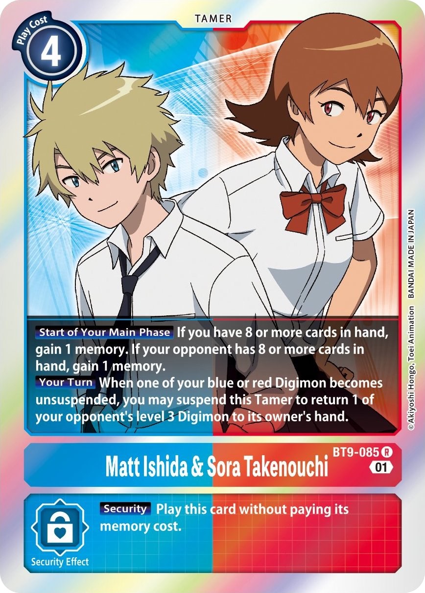 Image of Matt Ishida & Sora Takenouchi [BT9-085] [X Record]