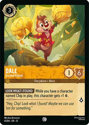 Image of Dale - Excited Friend (4/204) - Wilds Unknown