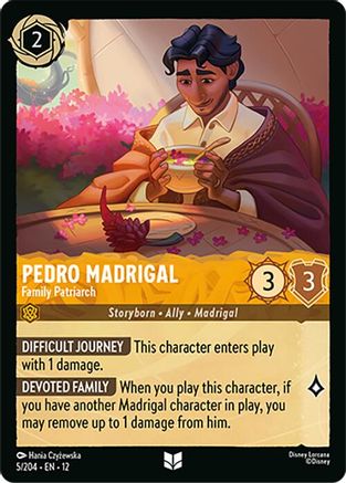 Image of Pedro Madrigal - Family Patriarch (5/204) - Wilds Unknown