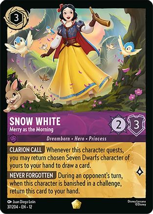 Image of Snow White - Merry as the Morning (37/204) - Wilds Unknown