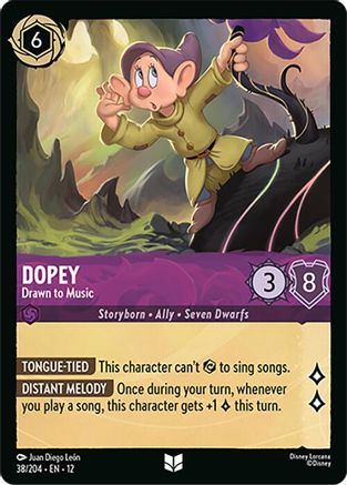 Image of Dopey - Drawn to Music (38/204) - Wilds Unknown