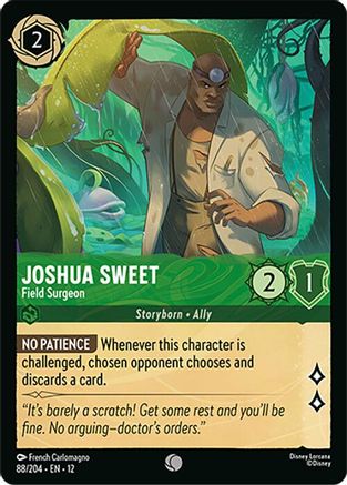 Image of Joshua Sweet - Field Surgeon (88/204) - Wilds Unknown Cold Foil