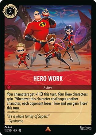Image of Hero Work (132/204) - Wilds Unknown