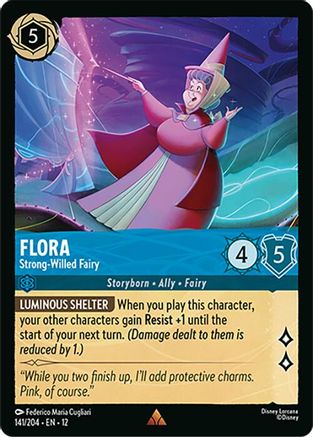 Image of Flora - Strong-Willed Fairy (141/204) - Wilds Unknown