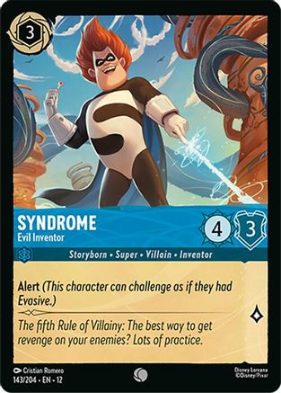 Image of Syndrome - Evil Inventor (143/204) - Wilds Unknown