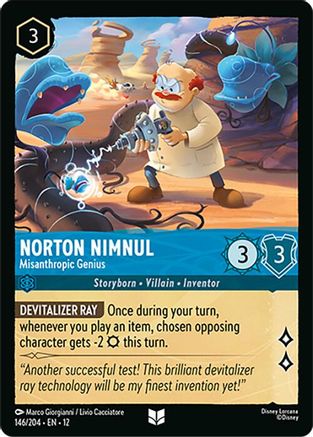 Image of Norton Nimnul - Misanthropic Genius (146/204) - Wilds Unknown