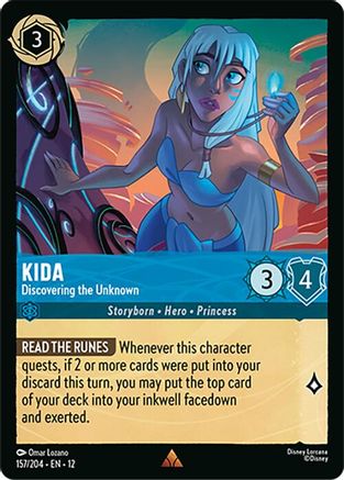Image of Kida - Discovering the Unknown (157/204) - Wilds Unknown Cold Foil