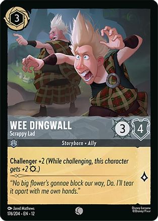 Image of Wee Dingwall - Scrappy Lad (176/204) - Wilds Unknown