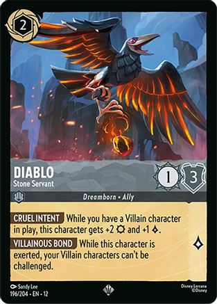 Image of Diablo - Stone Servant (196/204) - Wilds Unknown Cold Foil