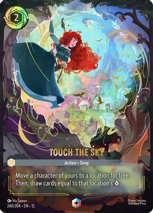 Image of Touch the Sky (Enchanted) (240/204) - Wilds Unknown Holofoil