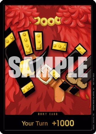 Image of DON!! Card (Elbaph Luffy) - One Piece Promotion Cards Foil