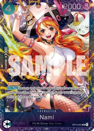Image of Nami (Treasure Cup May 2026) (OP14-031) - One Piece Promotion Cards Foil