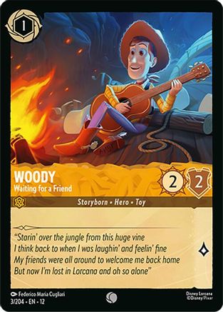 Image of Woody - Waiting for a Friend (3/204) - Wilds Unknown Cold Foil