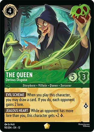 Image of The Queen - Devious Disguise (90/204) - Wilds Unknown