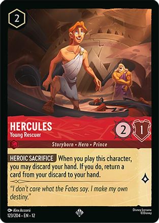 Image of Hercules - Young Rescuer (123/204) - Wilds Unknown