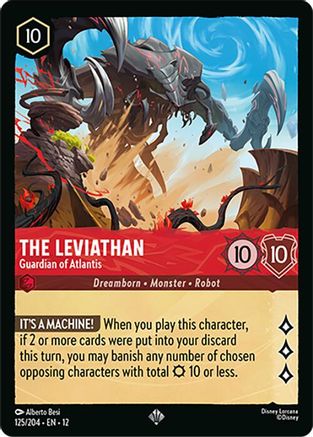 Image of The Leviathan - Guardian of Atlantis (125/204) - Wilds Unknown