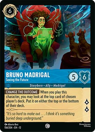 Image of Bruno Madrigal - Seeing the Future (156/204) - Wilds Unknown