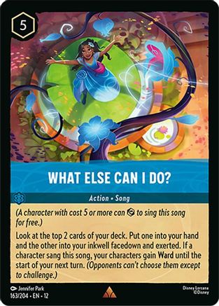 Image of What Else Can I Do? (163/204) - Wilds Unknown Cold Foil