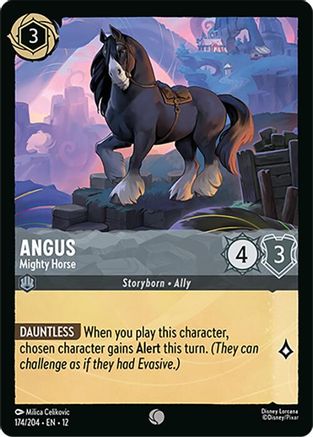 Image of Angus - Mighty Horse (174/204) - Wilds Unknown