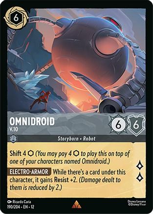 Image of Omnidroid - V.10 (190/204) - Wilds Unknown Cold Foil