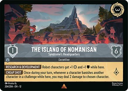 Image of The Island of Nomanisan - Syndrome's Headquarters (204/204) - Wilds Unknown