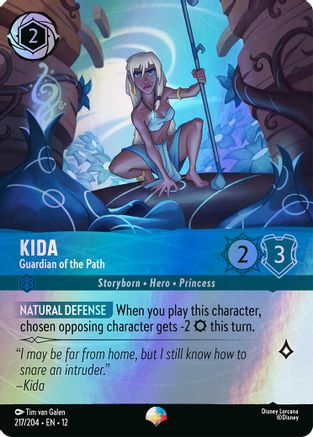 Image of Kida - Guardian of the Path (Epic) (217/204) - Wilds Unknown Holofoil