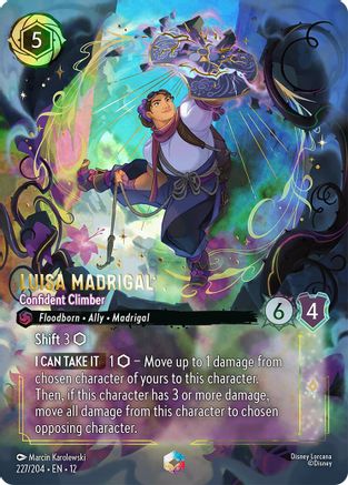 Image of Luisa Madrigal - Confident Climber (Enchanted) (227/204) - Wilds Unknown Holofoil