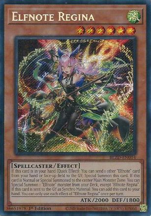 Image of Elfnote Regina (BLZD-EN014) - Blazing Dominion 1st Edition
