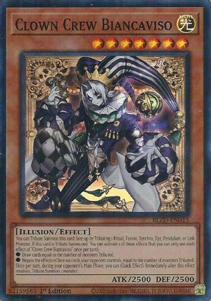 Image of Clown Crew Biancaviso (BLZD-EN015) - Blazing Dominion 1st Edition