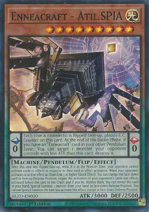 Image of Enneacraft - Atil.SPIA (BLZD-EN020) - Blazing Dominion 1st Edition