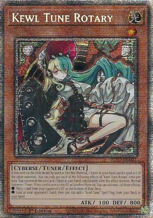 Image of Kewl Tune Rotary (Starlight Rare) (BLZD-EN021) - Blazing Dominion 1st Edition